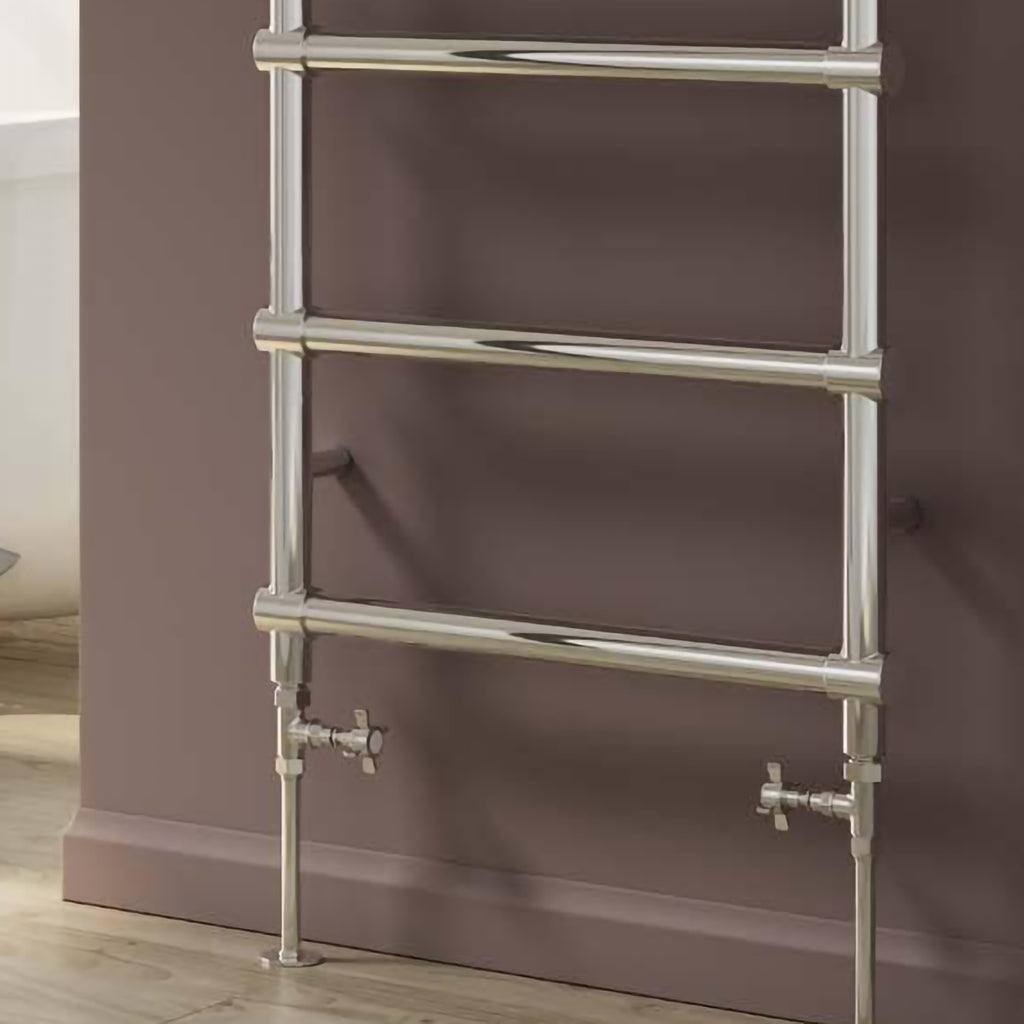 Reina Bronte Straight Valves radiator room setting