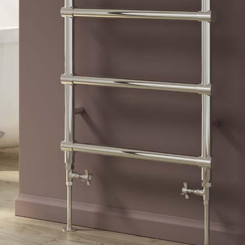 Reina Bronte Straight Valves radiator room setting