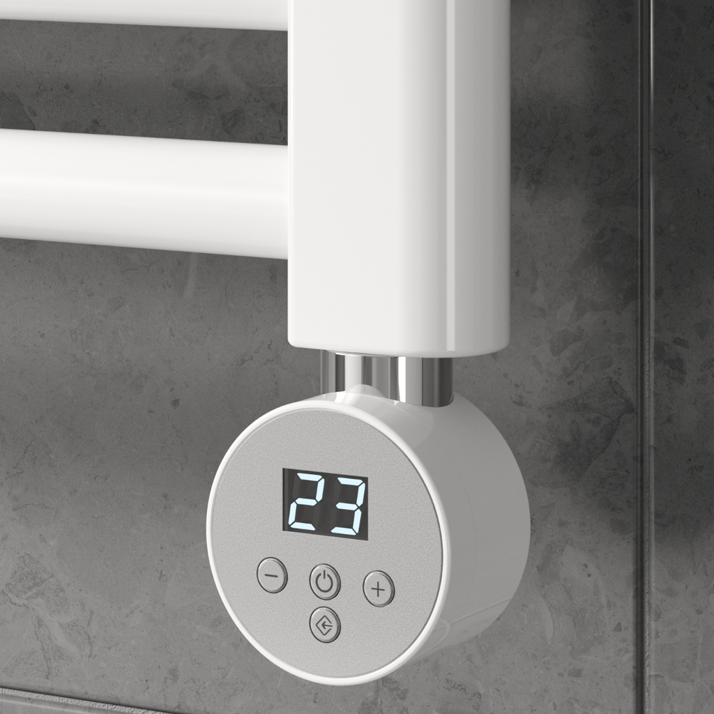 Reina Mini Round Thermostatic Control Unit radiator room setting