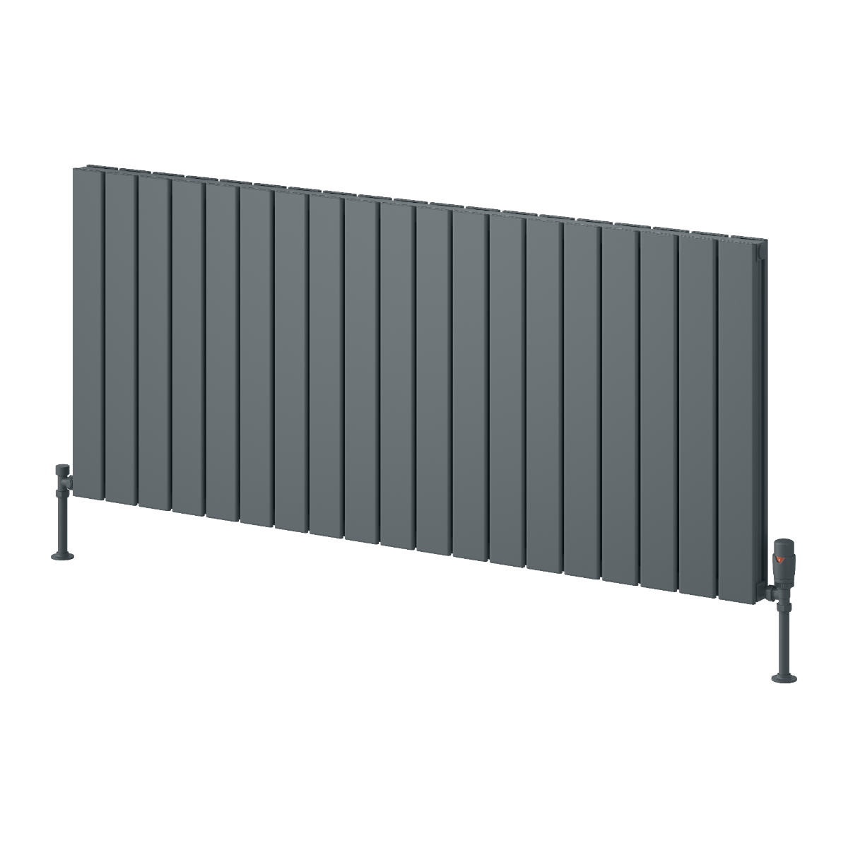 Reina Piatto Horizontal Double 600x1420 Anthracite