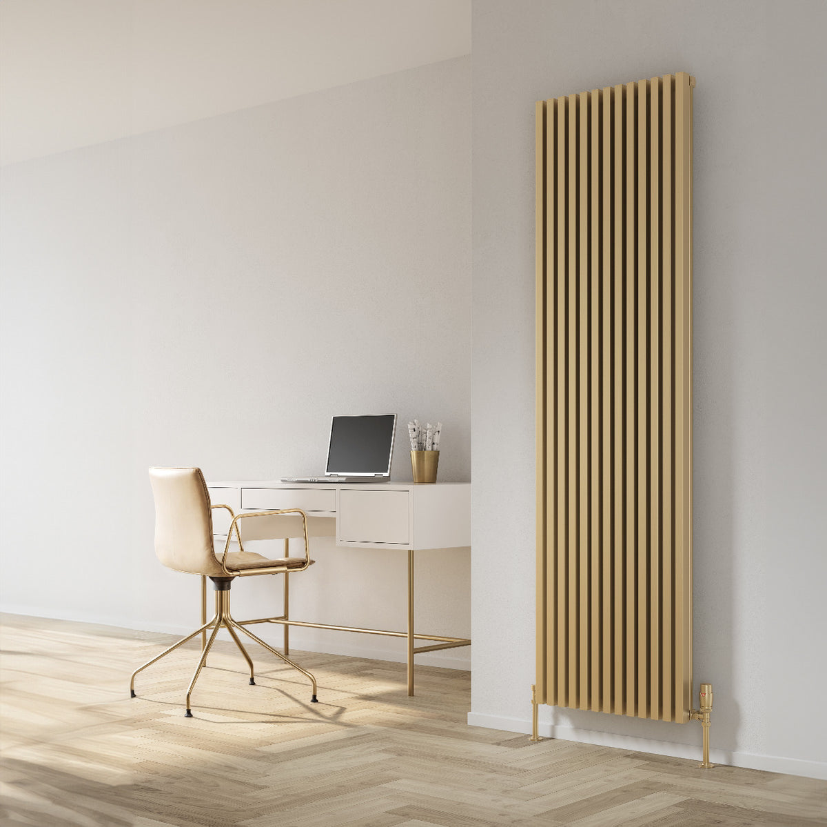 Reina Albano radiator room setting