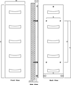 Reina Ancora technical drawing