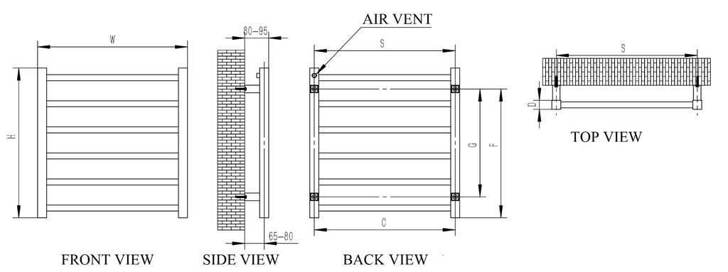 Reina Arden technical drawing
