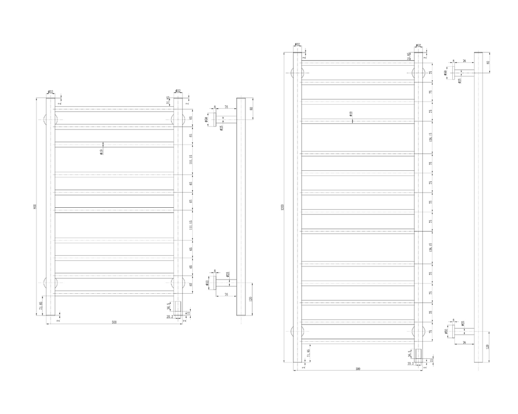 Reina Arnage technical drawing