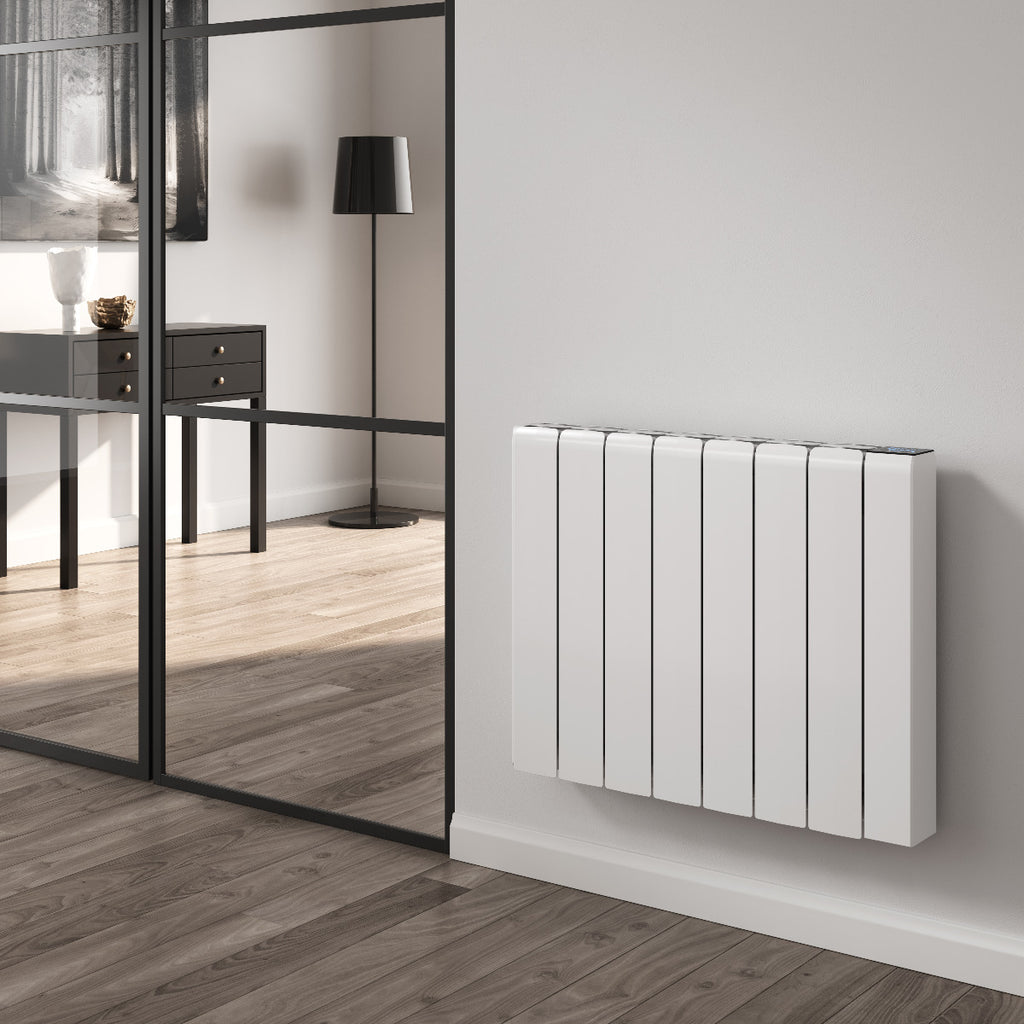 Reina Aron radiator room setting