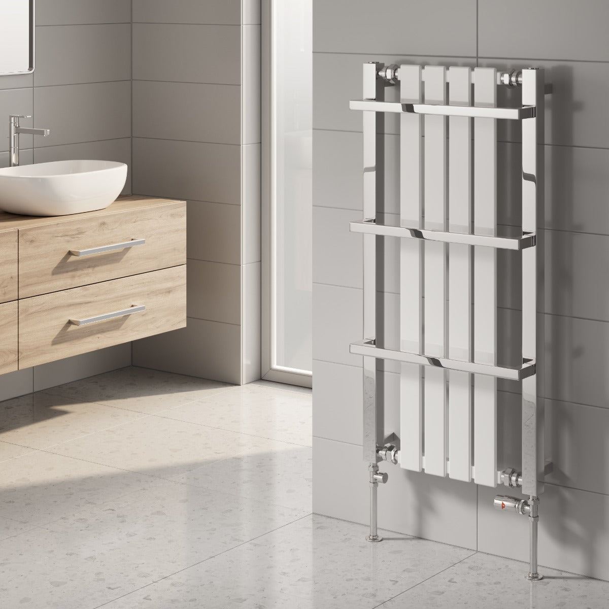 Reina Ashen radiator room setting