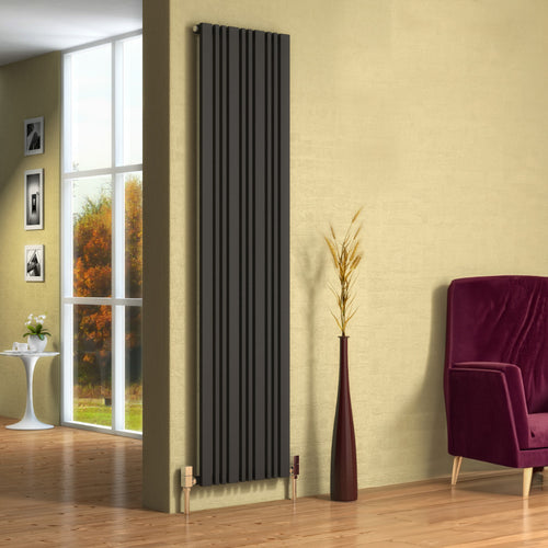 Reina Bonera Vertical radiator room setting