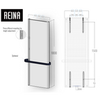 Reina Borda technical drawing