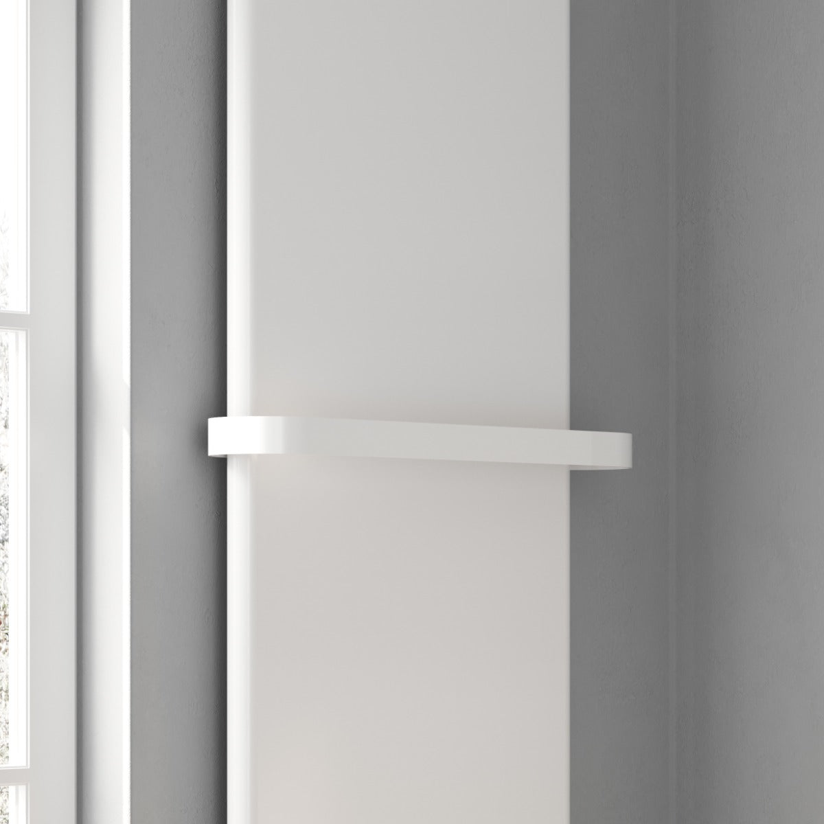 Reina Borda Towel Bar radiator room setting