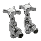 Reina Bronte Angled Valves Chrome