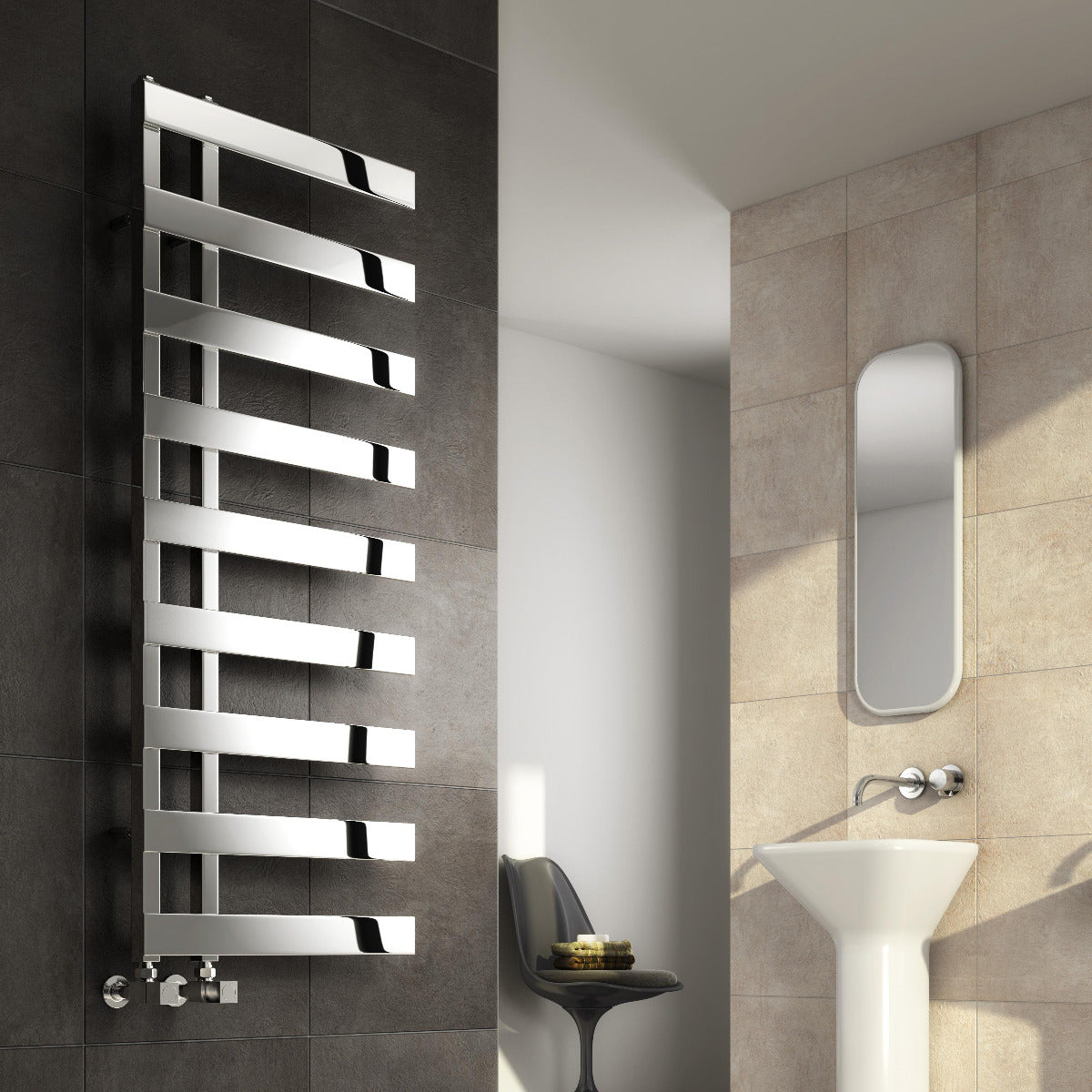 Reina Capelli radiator room setting