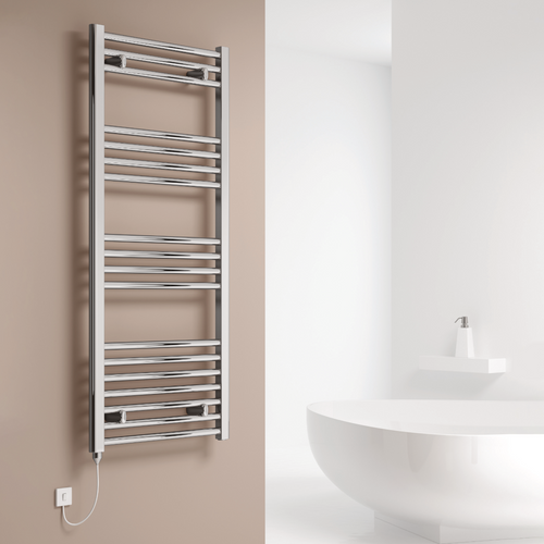 Reina Capo Curved Electric radiator room setting