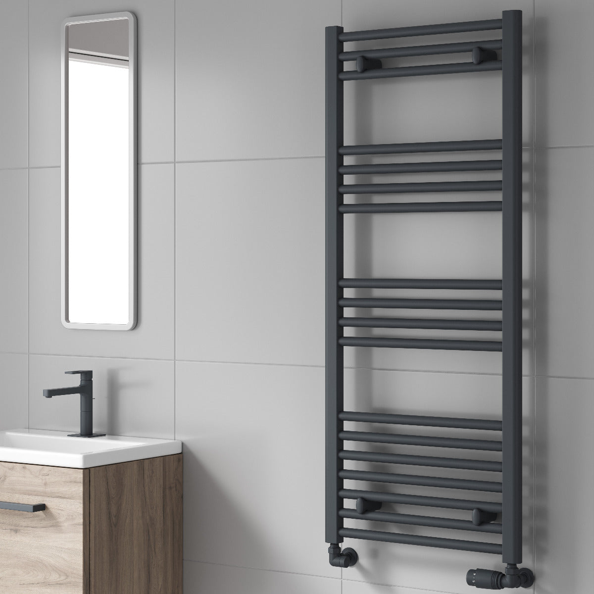 Reina Capo Flat radiator room setting
