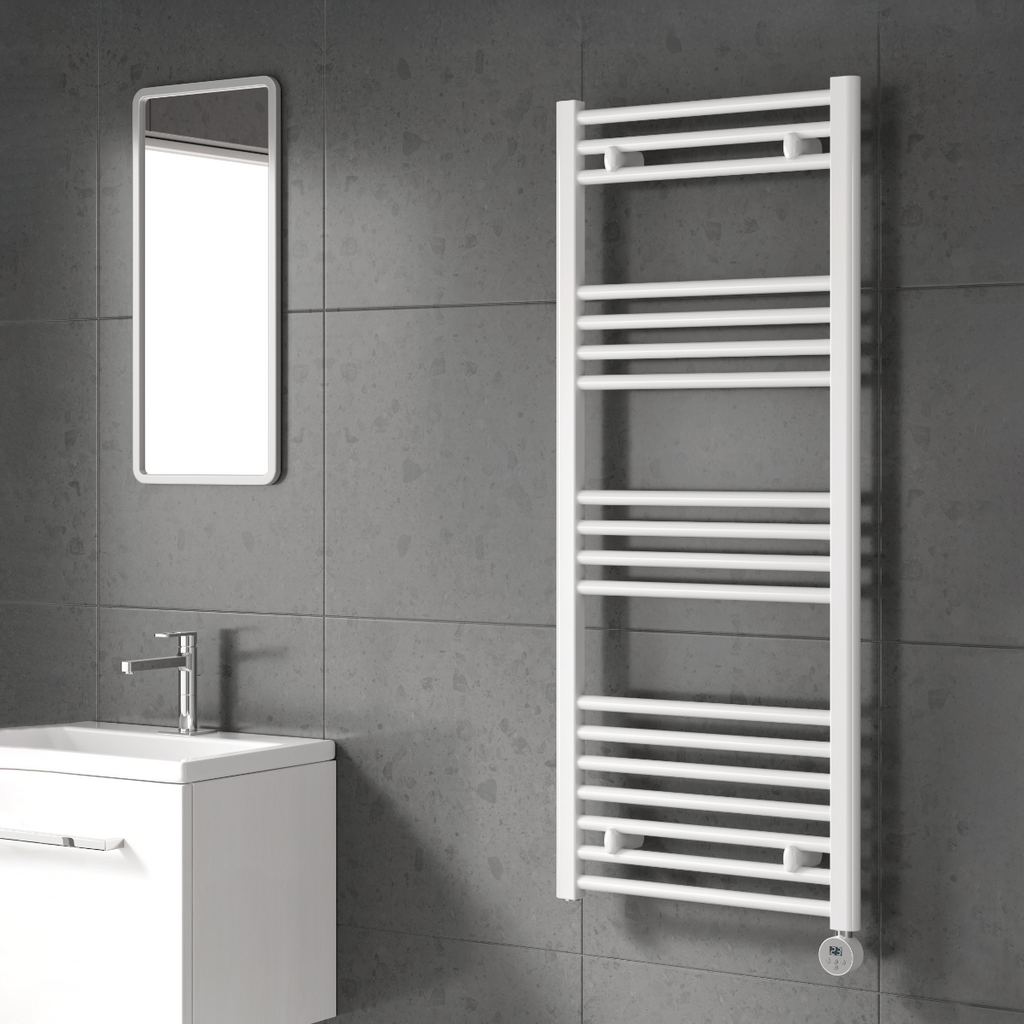 Reina Capo Flat Electric radiator room setting
