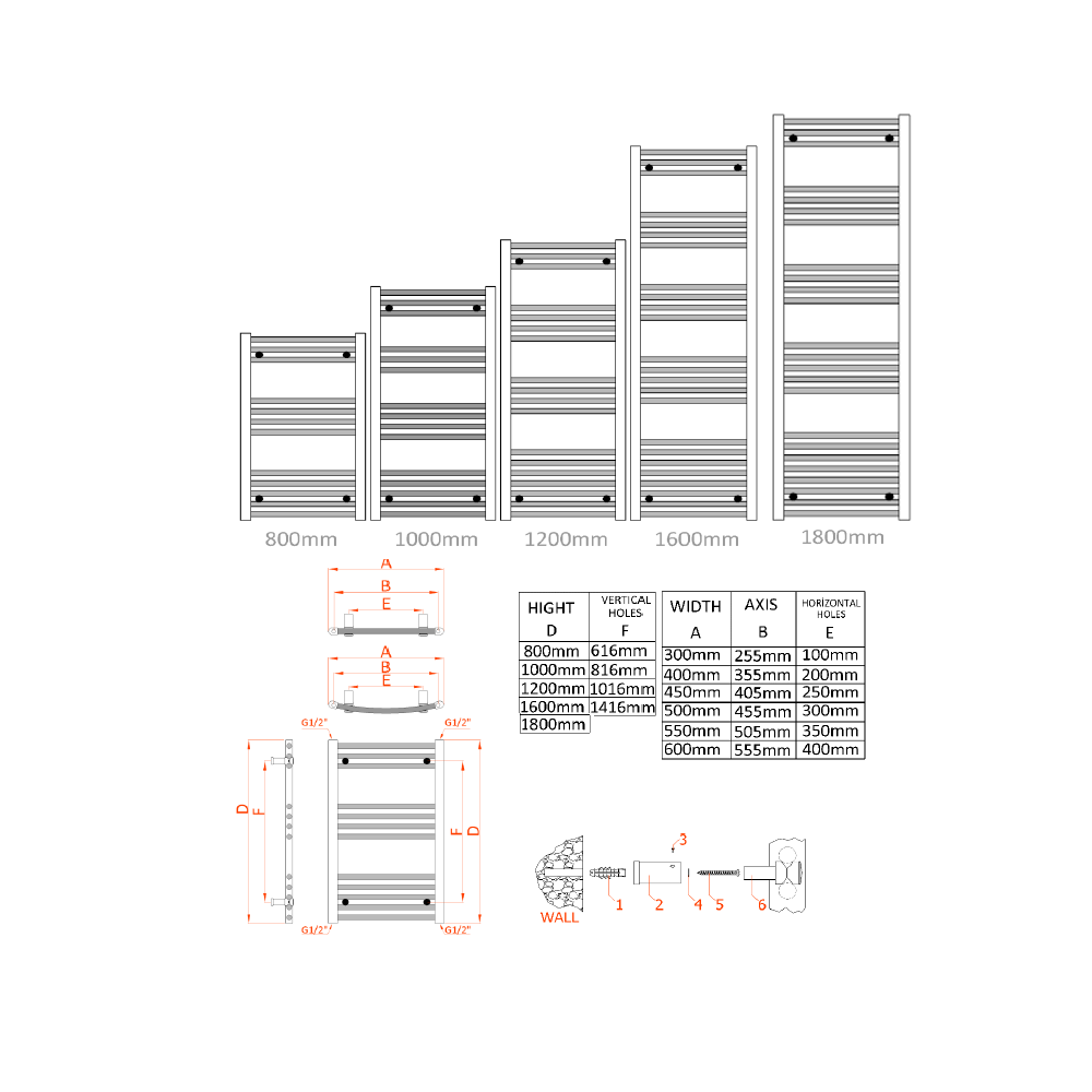 Reina Capo Curved technical drawing