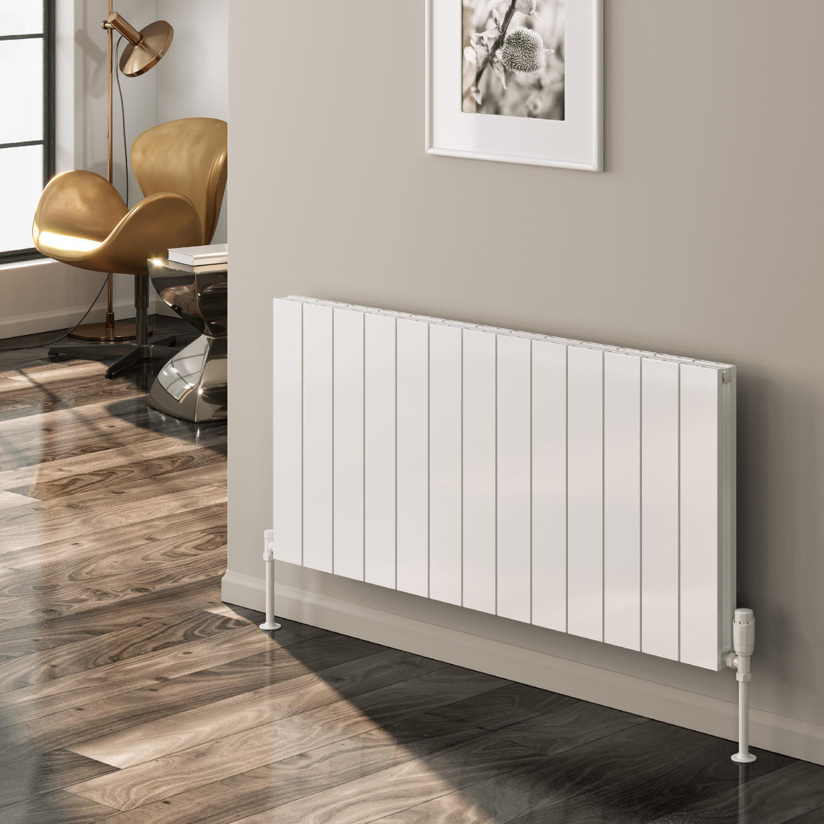 Reina Casina Horizontal radiator room setting