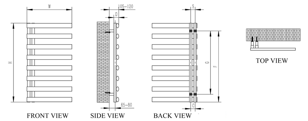 Reina Cavo technical drawing