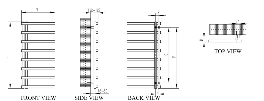 Reina Celico technical drawing