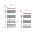 Reina Chisa technical drawing