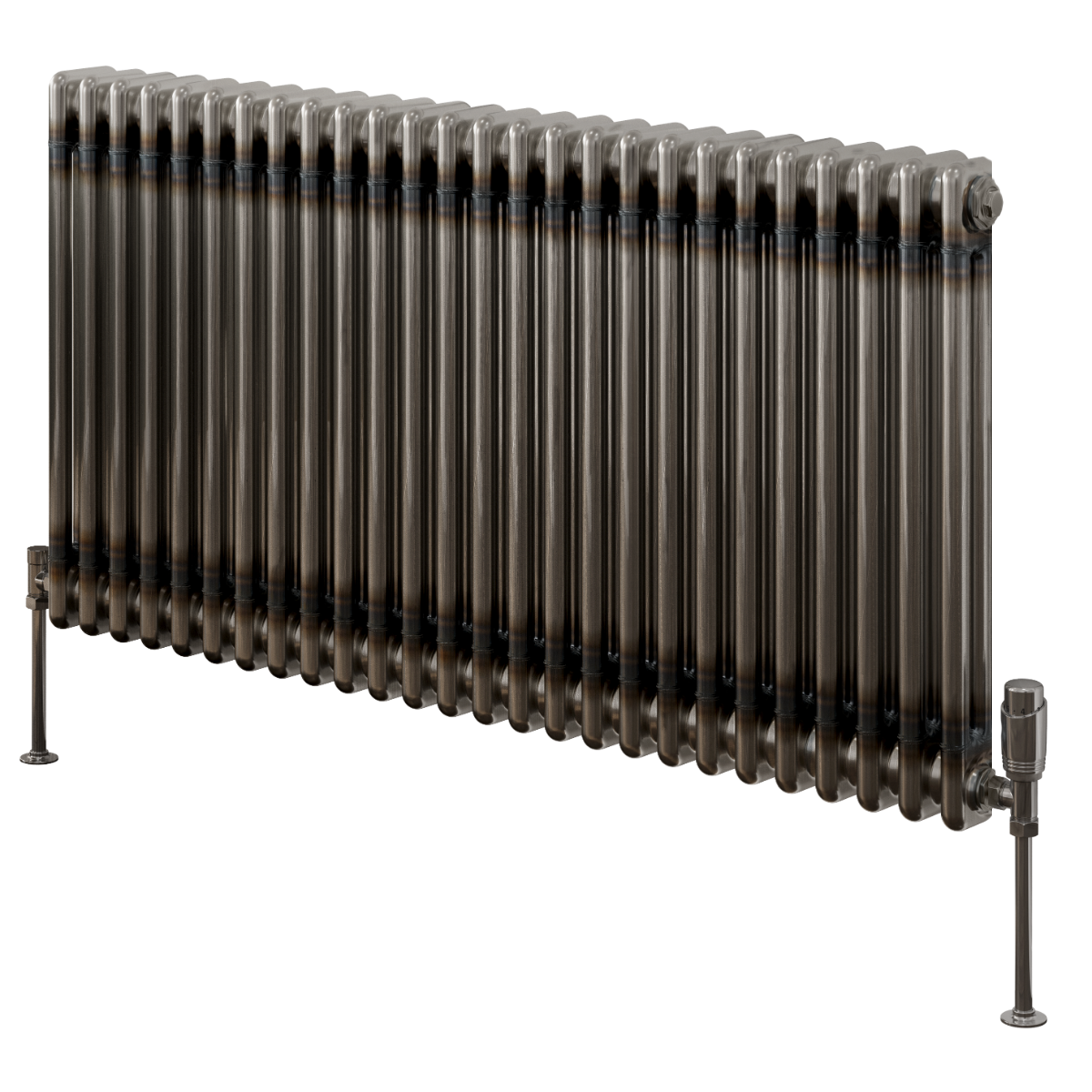 Reina Colona Horizontal 2 Column 600x1190 Raw Steel Lacquer