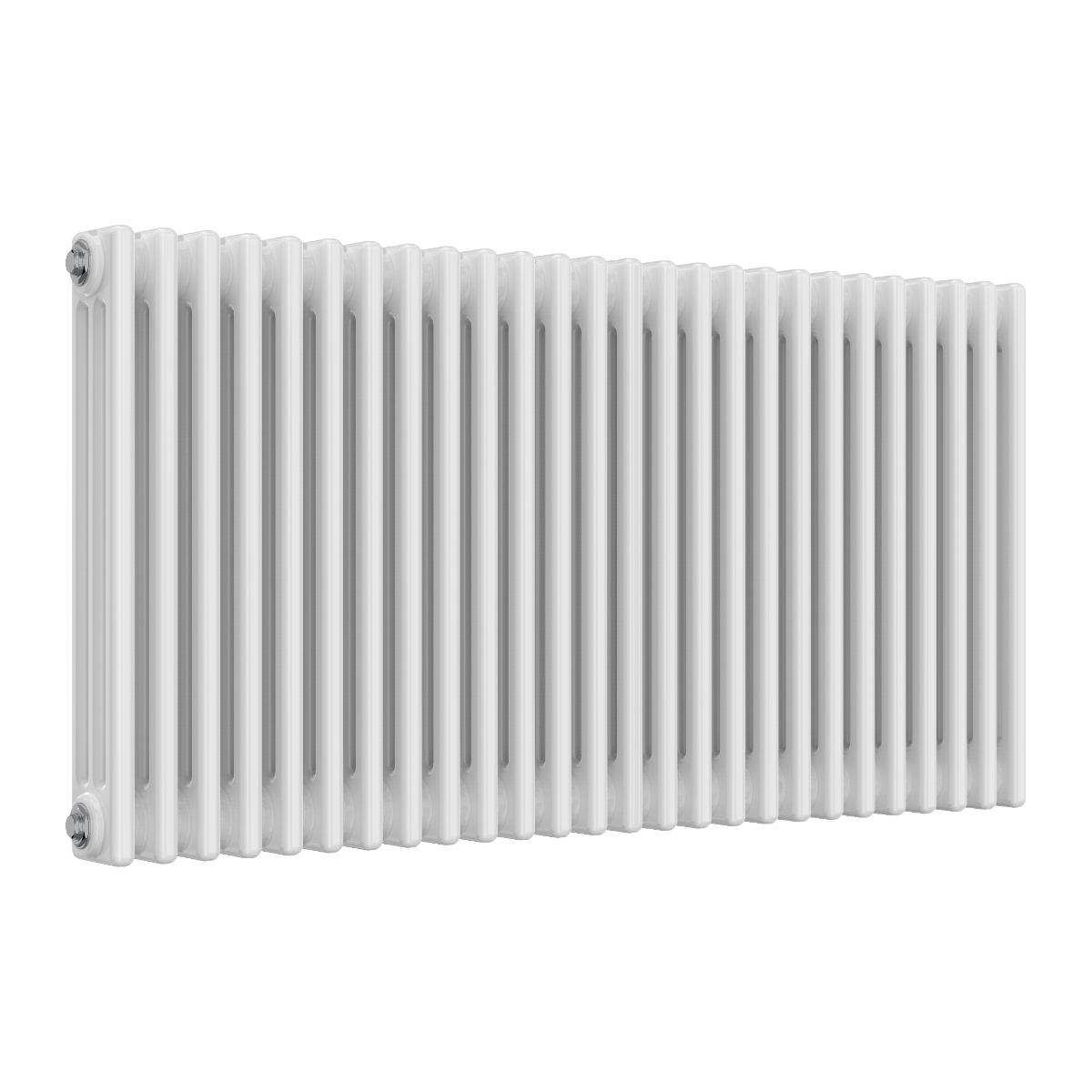 Reina Colona Horizontal 3 Column 600x1190 White