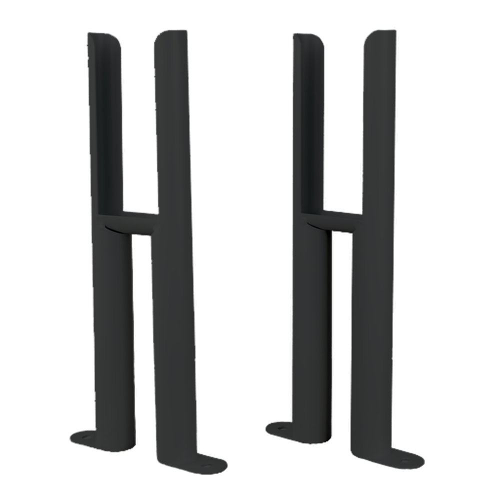 Reina Colona Feet 2 Column Anthracite
