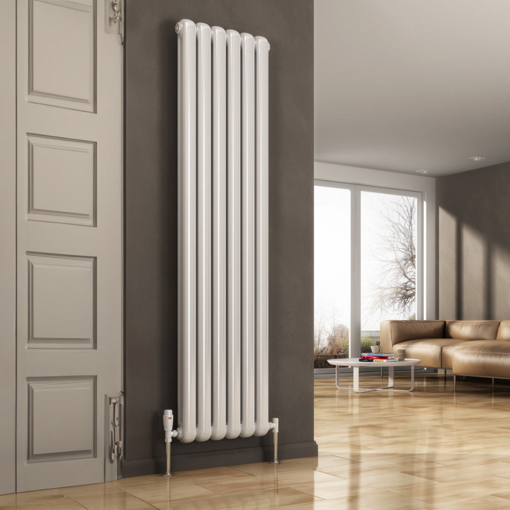 Reina Coneva Vertical radiator room setting