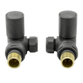 Reina Crova Corner Valves Anthracite