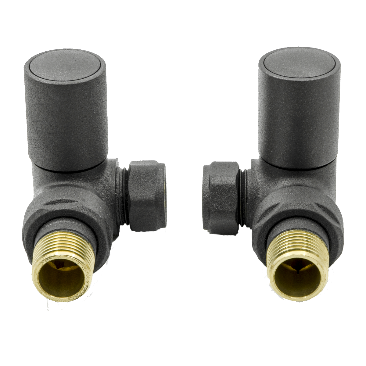 Reina Crova Corner Valves Anthracite