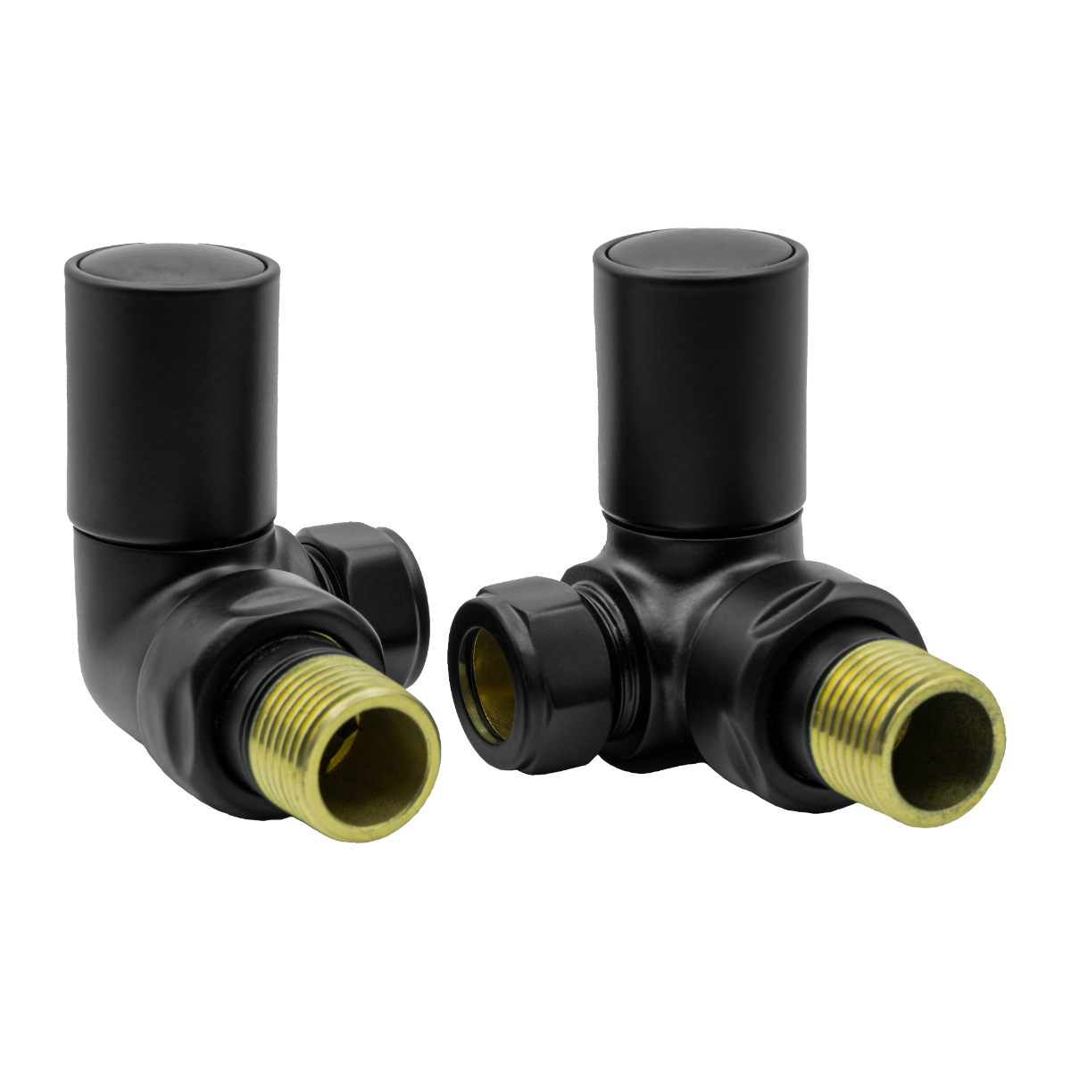 Reina Crova Corner Valves Black