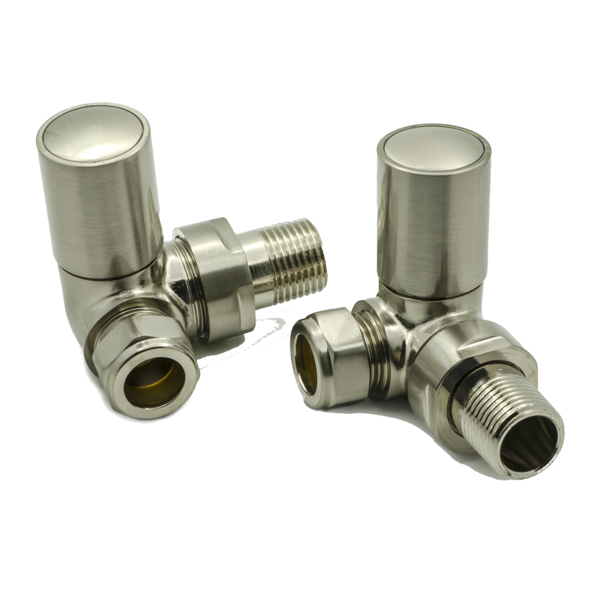 Reina Crova Corner Valves Brushed