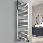 Reina Diva Curved Electric radiator room setting