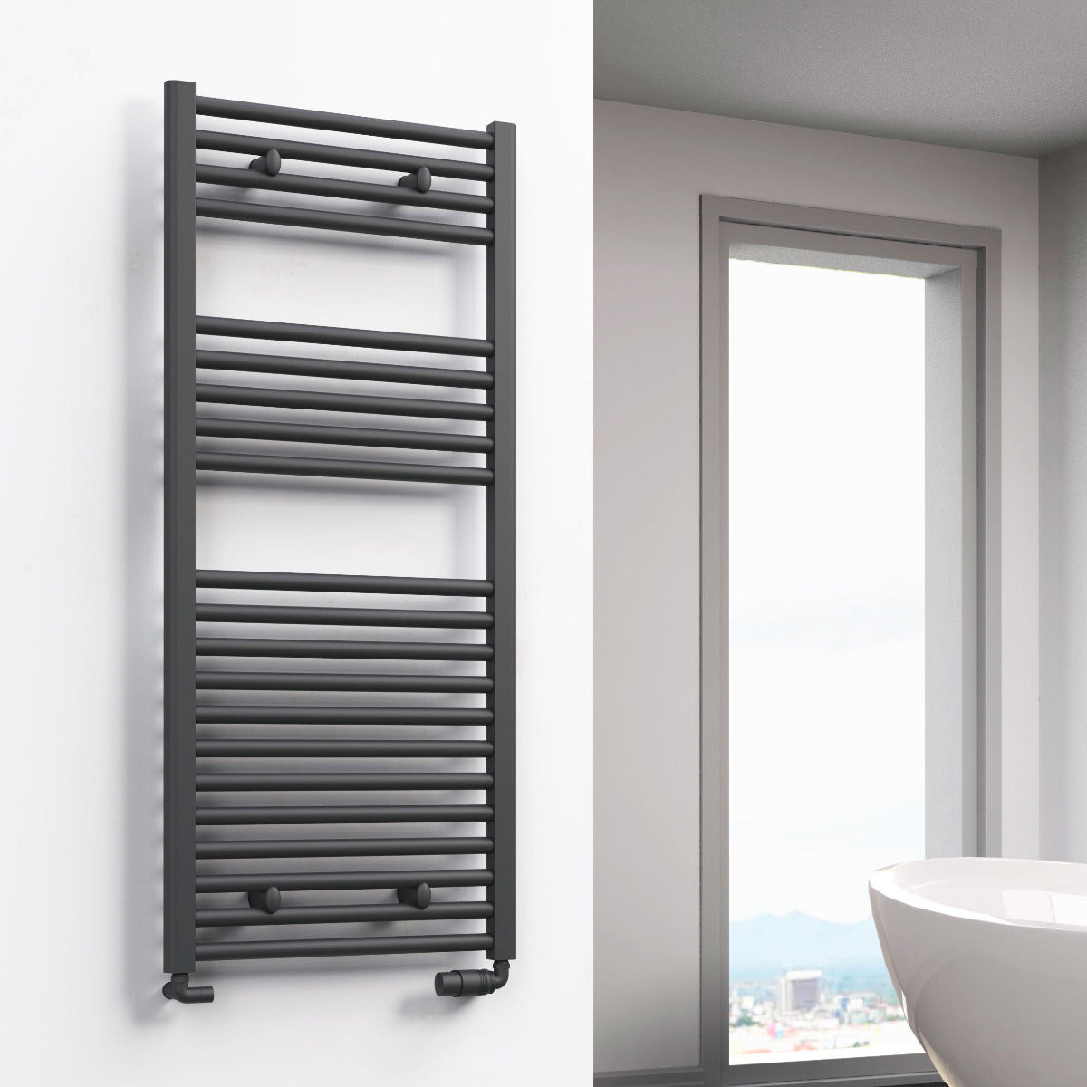 Reina Diva Flat radiator room setting