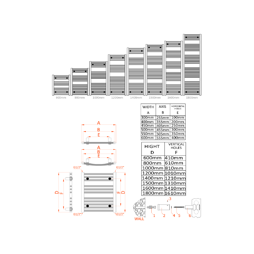 Reina Diva Flat technical drawing