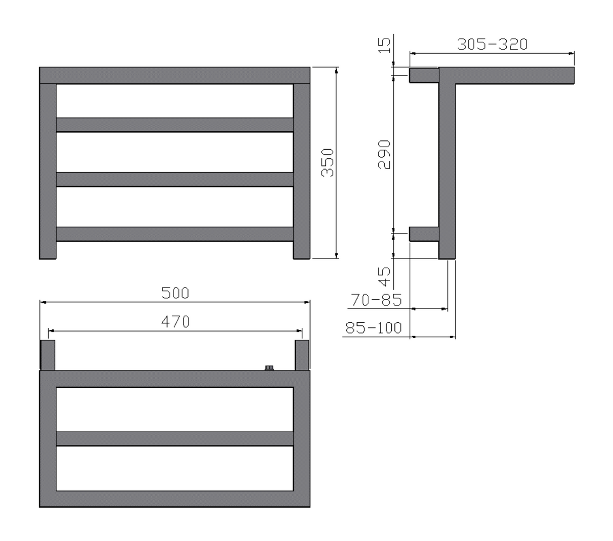 Reina Elvina technical drawing