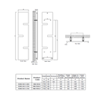 Reina Fiore technical drawing