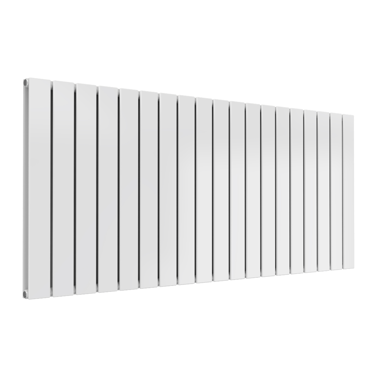 Reina Flat Horizontal Double 600x1402 White