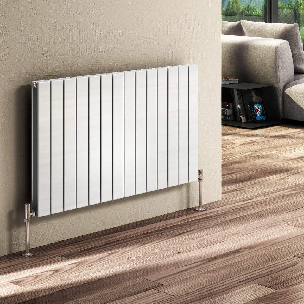 Reina Flat Horizontal radiator room setting
