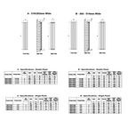 Reina Flat Vertical technical drawing