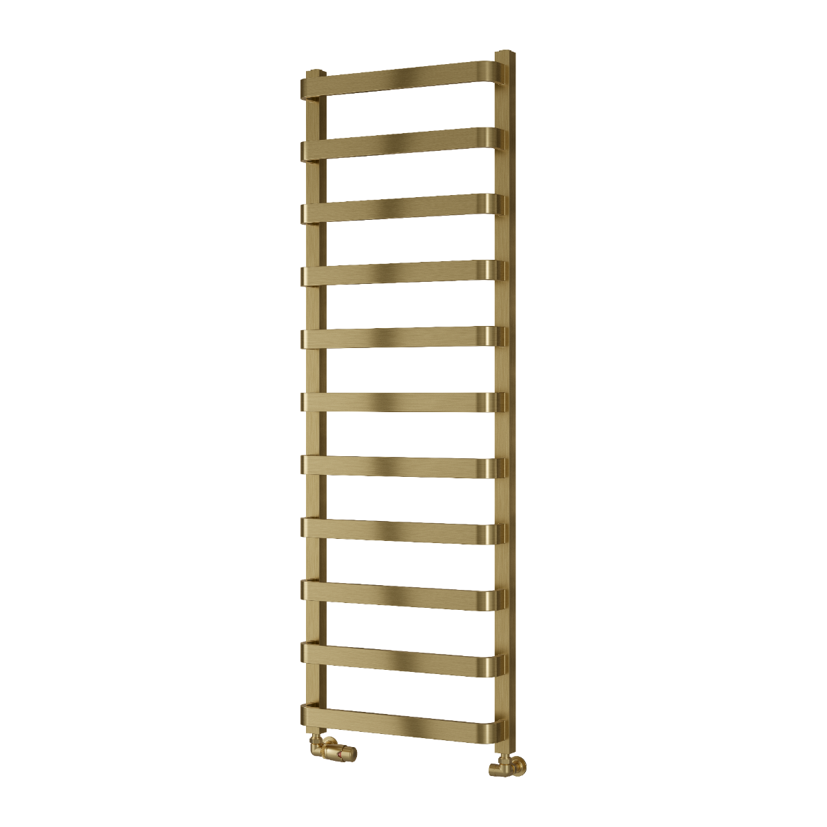 Reina Flora 1500x500 Brushed Brass