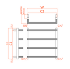 Reina Glora technical drawing