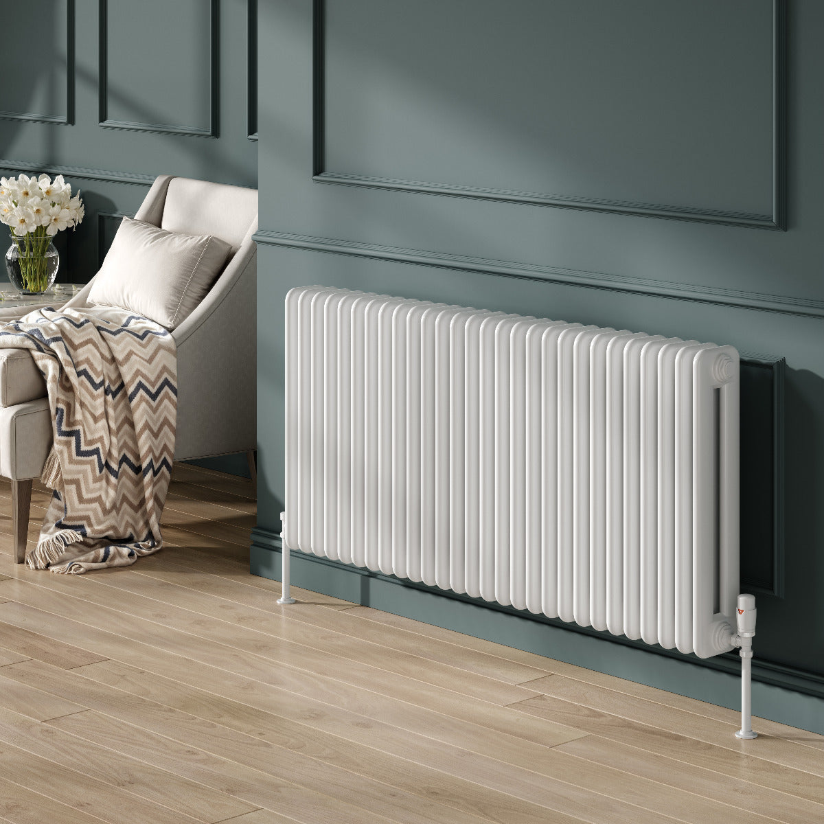 Reina Hedingham Horizontal radiator room setting