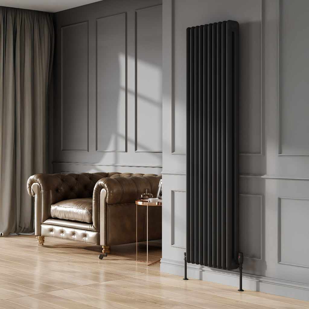 Reina Hedingham Vertical radiator room setting