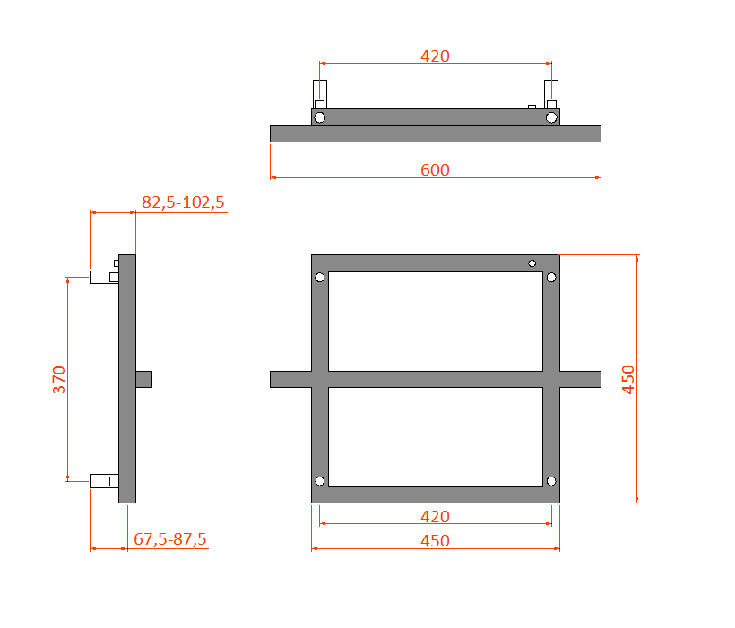 Reina Lago 1 technical drawing