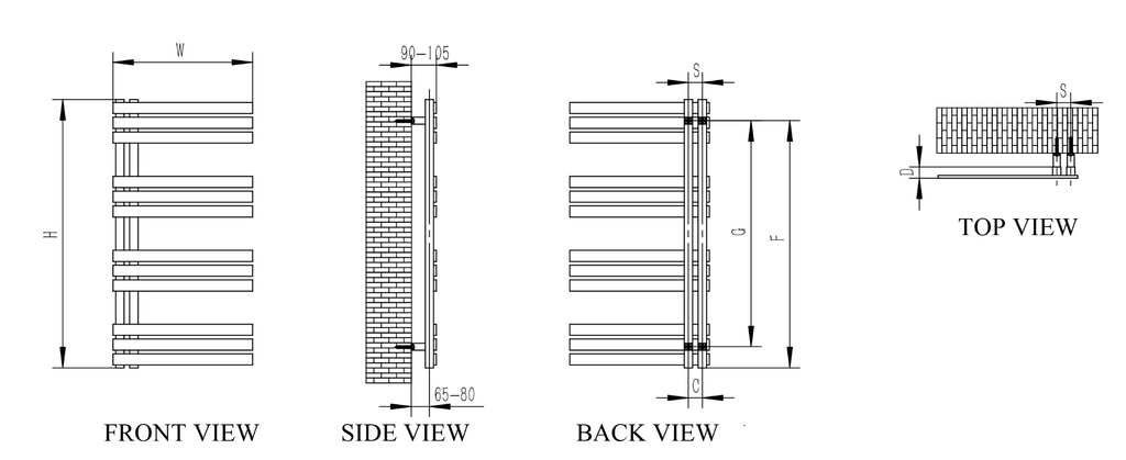 Reina Lovere technical drawing