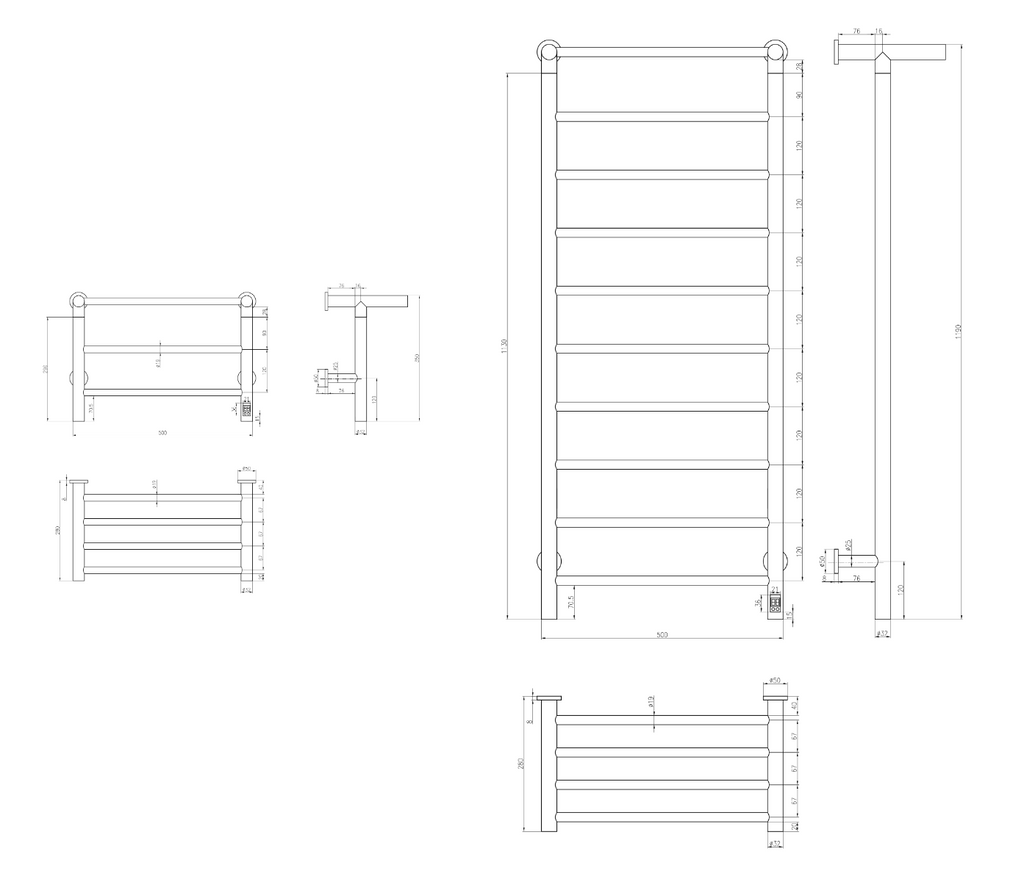 Reina Maira technical drawing