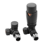 Reina Modal TRV Corner Valves Anthracite