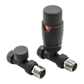 Reina Modal TRV Straight Valves Anthracite