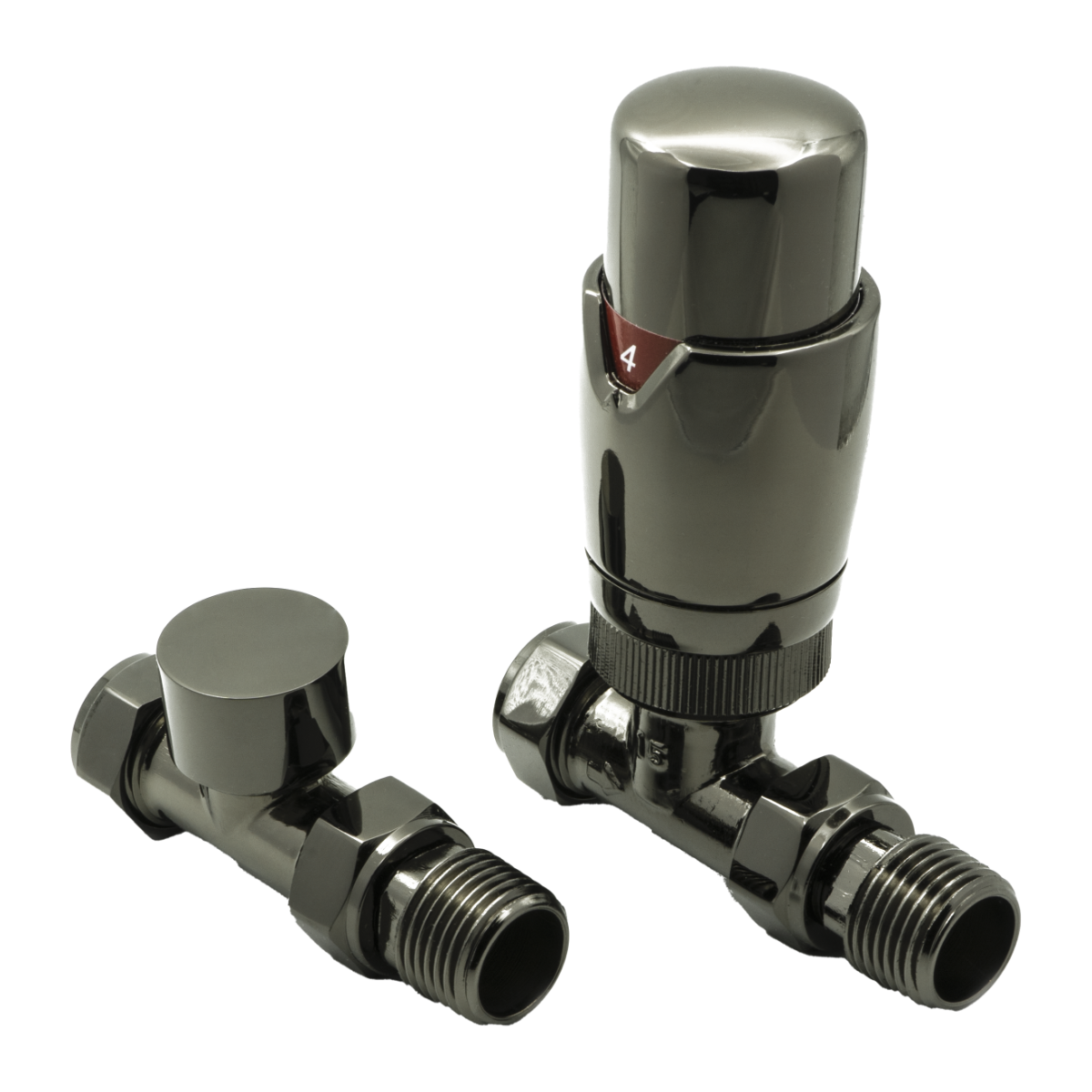 Reina Modal TRV Straight Valves Oiled Bronze