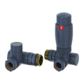 Reina Modal TRV Dual Fuel Corner Valves Anthracite